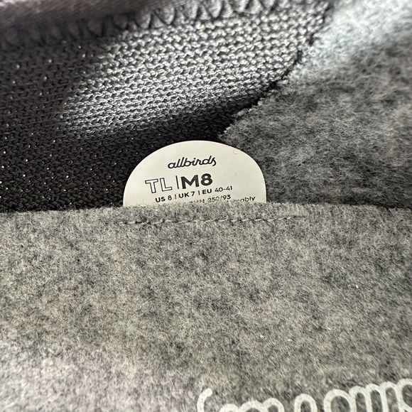 Allbirds Tree Loungers Mens Size 8 Gray Slip On Casual Comfort Shoes Sneakers - Picture 10 of 10